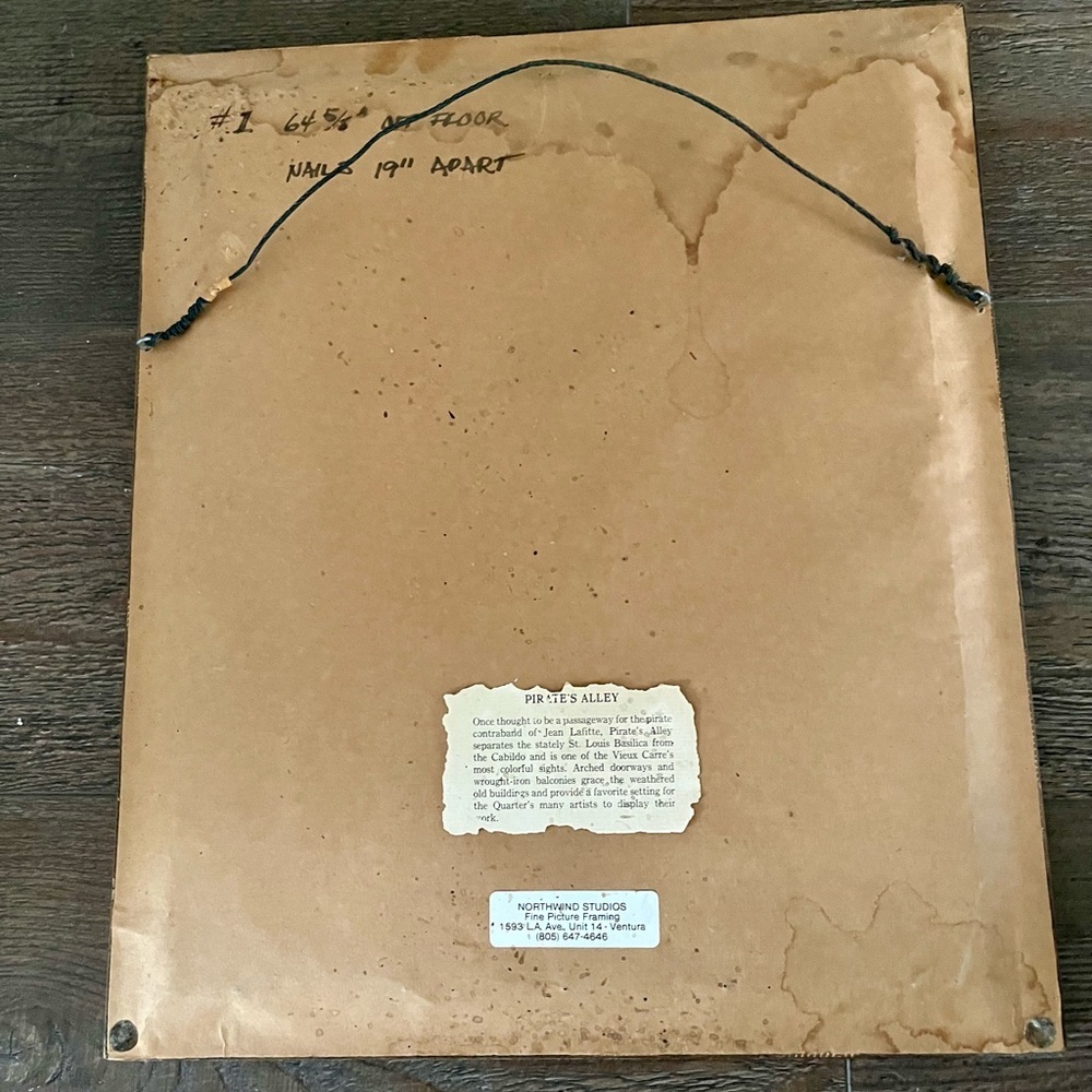 Framed print of “Pirates Alley” by Don Davey - Picture 5 of 12